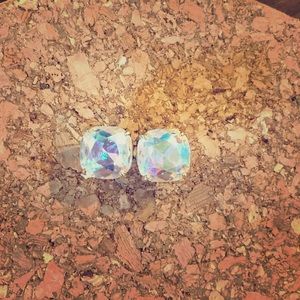 Kate spade large square studs